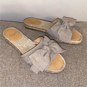Very Rare Castaner Bow Espadrille Sandals